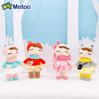 Boneca de Pelúcia Metoo de 45cm / Brinquedo Infantil com Desenho de Unicórnio / Brinquedos de Pelúcia Kawaii