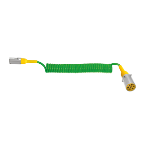 Câble d'interconnexion électrique enroulé pour remorque de camion, faisceau de câblage étanche avec connecteur, longueur personnalisée - Product Image 2