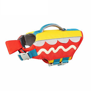 Giubbotto salvagente cane Ripstop regolabile giubbotto salvagente cane per il nuoto con strisce riflettenti maniglia di salvataggio - Product Image 4