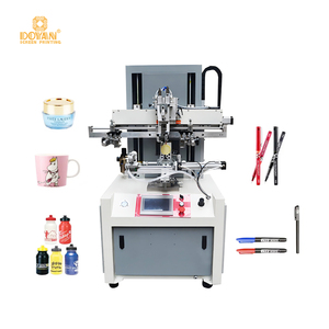 Lụa Màn hình máy in đầy đủ tự động tải Pet PP cup Màn hình máy in cho nhựa nước cốc cà phê hình trụ đối tượng - Product Image 4