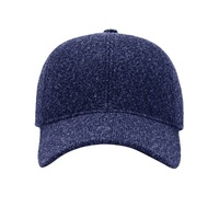 Gorra de Béisbol de Lujo para Hombre, Poliéster/Algodón, 58-60cm de Circunferencia de Cabeza, Diseño de 6/5 Paneles, Visera Profunda, Color Sólido, Deportiva
