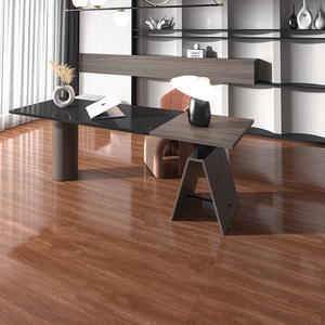 Suelo Vinílico SPC de Alta Calidad de 5 mm Antideslizante con Patrón Chevron <span class=keywords><strong>para</strong></span> Hogar, Gimnasio, Hotel y Baño - Product Image 6