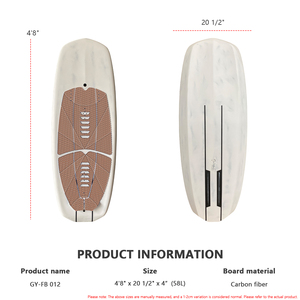 Ala de Kitesurf/Hydrofoil/Surf de Carbono Personalizada de 50-120L para Waterplay, Downwind, Pumping, SUP y Efoil - Product Image 2