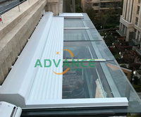 Stores à enroulement électriques modernes en aluminium sur mesure pour fenêtres Velux, volets de toit, prix usine avantageux pour villas