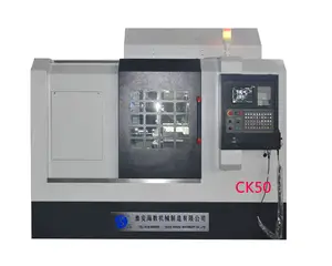 CNC Turning Center Cutting Machine CK50 On Promotion