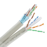 Câble LAN UTP/FTP Cat6/Cat6a en cuivre nu pour extérieur/intérieur, 1000 pieds, marque SZADP/OEM, origine Guangdong, livraison directe d'usine
