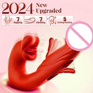 เครื่องนวดกระตุ้นอารมณ์แบบสั่นสะเทือนรุ่น S-11Red Lip Biting ของ Scarletsin สำหรับผู้หญิง ของเล่นทางเพศไฟฟ้าสำหรับผู้ใหญ่ - Product Image 2