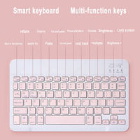 Mini Teclado y Ratón Inalámbricos para Juegos, Gran Venta 2021, para Windows, Android, IOS, Diseño Ultrafino con Soporte de Ingeniería Humana