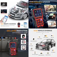 Escáner de Diagnóstico OBD2 Podofo con Pantalla IPS de 2.8'', Herramienta de Diagnóstico Remoto por Aplicación, DTC OTA para VW/BMW/Porsche/Toyota/Ford/Nissan/Hyundai Posteriores a 1996