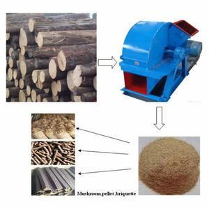 <span class=keywords><strong>Broyeur</strong></span> de bois de rebut, machine à fabriquer de la sciure de bois avec moteur, composant principal, <span class=keywords><strong>broyeur</strong></span> de bois, de grumes et de bois d'œuvre - Product Image 2