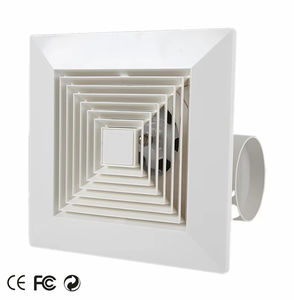 Quạt thông gió trục hướng tâm bằng nhựa điện dùng cho phòng tắm, lắp trần, OEM tùy chỉnh, tương thích 110V/220V - Product Image 1