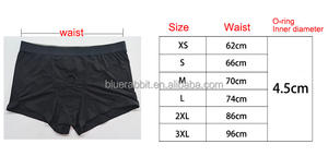 7 tailles, caleçons confortables <span class=keywords><strong>Trans</strong></span>, boxers FTM, vente en gros, vêtements STP, anneau en O, taille 3XL+, sous-vêtements FTM, attaches pour lesbiennes - Product Image 6