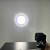 Nouvelle lampe de travail LED carrée de 3 pouces 20W, ambre DRL, étanche IP67, 12-48V, lampe auxiliaire de conduite 2000lm, voiture, camion, chariot élévateur, 6000K
