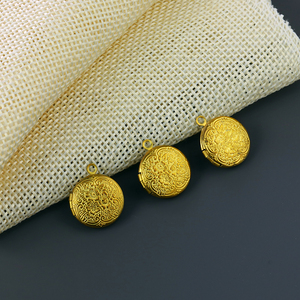 Tùy Chỉnh Các Nhà Sản Xuất Đồ Trang Sức 37 Loại Quyến rũ Giữ Hình Ảnh Brass Vòng Ảnh Mề Đay Mặt Dây Chuyền Đối Với Trang Sức Làm Phụ Kiện - Product Image 5