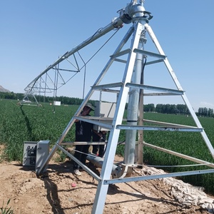 Water-Saving YIHE 168mm Hot Galvanized Steel Pipe Solar/Diesel Enhanced Fixed/Towerable/Movable Central Pivot <b>Irrigation</b> <b>System</b> - Product Image 1