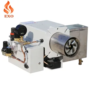 Boiler using waste oil regenerated oil fioul oil burner