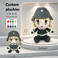 Fabricant OEM de jouets en peluche personnalisés haut de gamme, jouets en peluche anime personnalisés, rembourrage en coton PP, poupées