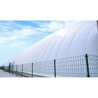 Dôme gonflable à membrane large pour salle de sport, idéal pour les entraînements de tennis et de basketball en intérieur