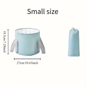 Portable Pliable Silicone <span class=keywords><strong>Adulte</strong></span> Bébé Bassin De <span class=keywords><strong>Bain</strong></span> En <span class=keywords><strong>Plastique</strong></span> Pliant Baignoire À Linge avec Salle De Bains Cuisine Accessoires pour Voyage À Domicile - Product Image 6