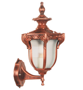 Lampe murale extérieure à énergie solaire, étanche, en alliage d'aluminium, diffuseur en verre trempé pour l'éclairage de la cour et du jardin, noir bronze - Product Image 3