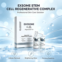 Kit de réparation et régénération cellulaire coréen Exo Cell : Booster liquide revitalisant EGF avec sérum complexe de renouvellement cellulaire