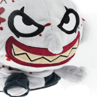 Pantoufles personnalisées en peluche de clown artistique pour Halloween, fête costumée, pantoufles chaudes d'hiver pour la maison