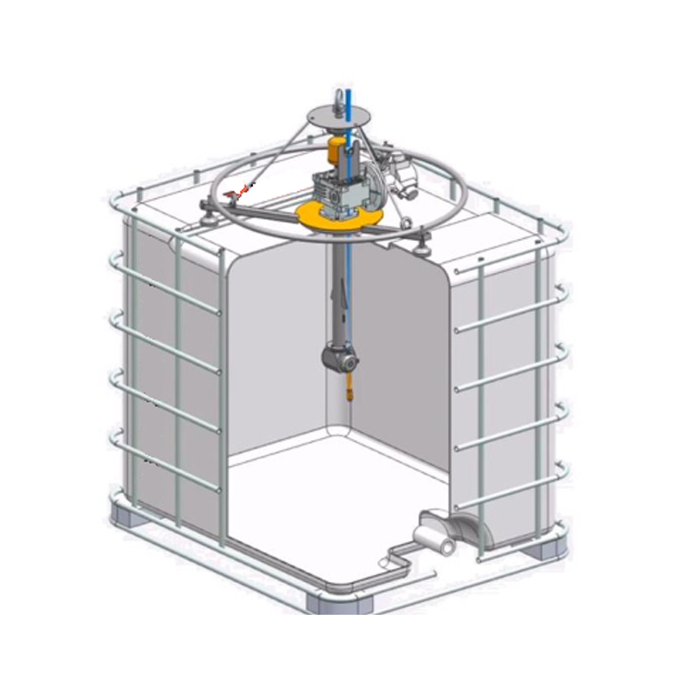 IBC Tank Thiết Bị Làm Sạch Cho Nhựa Chuyên Nghiệp/Thực Phẩm/Rượu/Đường/Dầu Gội/Kem Làm Sạch