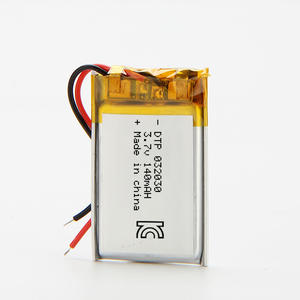 DTP 골드 공급 리튬 폴리머 배터리 3.7v 120mah 302030 충전식 lipo 배터리 - Product Image 1