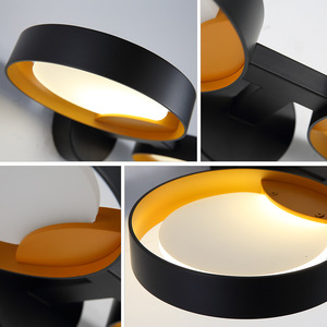 โคมไฟติดผนังสไตล์นอร์ดิกมินิมอล ดีไซน์ทันสมัย สำหรับห้องนั่งเล่นและห้องนอน - Product Image 4