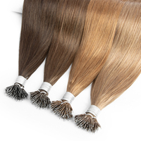 Extensions de cheveux pré-crochetsées de qualité salon, micro-anneaux et nano-anneaux, en cheveux humains Remy double drawn, vente en gros, qualité usine