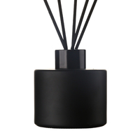 Vente en gros 50 Ml 100 Ml 150 Ml 200 Ml Luxe Rond Clair Aroma Reed Diffuseur Verre Parfum Diffusion Bouteille