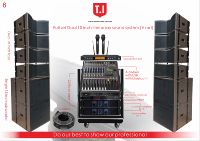 Ensemble complet double 10 pouces Line Array Sound System Professional Audio Music Stage Speakers DJ Show Outdoor