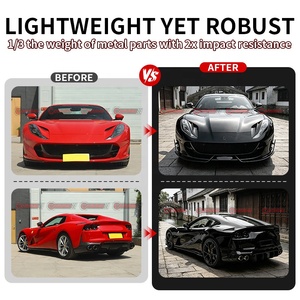 ชุดแต่งตัวถังคาร์บอนไฟเบอร์แห้งคุณภาพสูง MSY สำหรับ Ferrari 812 ชุดแต่งแอโรไวด์บอดี้คาร์บอนน้ำหนักเบา - Product Image 3
