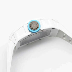 Montre mécanique automatique à cadran ajouré, mouvement monobloc sur mesure, boîtier double tube en céramique noire haut de gamme, 26 ans de succès commercial - Product Image 2