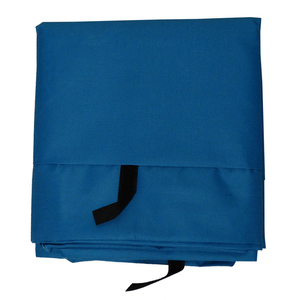 Casa de entrenamiento para mascotas con estructura de hierro resistente al óxido, cubierta de <span class=keywords><strong>jaula</strong></span> para <span class=keywords><strong>perros</strong></span> de tela Oxford azul, plegable, de alambre metálico. - Product Image 6
