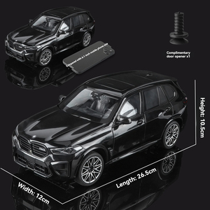 Modelo de coche BMW X5M 1:18 oficialmente autorizado, modelo de coche de aleación, coches de simulación, colección de coches de metal, modelo de vehículo de juguete, exhibición BWM - Product Image 4