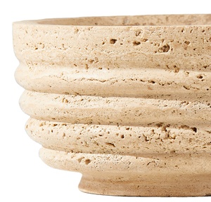 ภาชนะใส่เทียนปูนเปล่าแบบมีลวดลายสำหรับขายส่ง โบโฮเวฟโบวล์ขนาดใหญ่ ขวดเทียนหลายไส้ สำหรับทำเทียนหอมแบบ DIY - Product Image 3