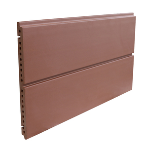 PANELTEK Revêtement mural en terre cuite, panneau de façade contemporain pour immeuble d'appartements - Product Image 2