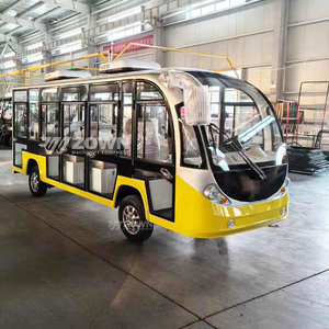 Bus électrique touristique à quatre roues, 14 places, navette touristique pour les visites de villes historiques - Product Image 4