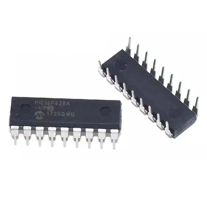 PIC16F628A-I/P PIC16F628A New original 8-bit Microcontrollers IC MCU 8Bit 3.5KB Flash DIP18 electronic components