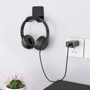 Universal Headphone Holder Adhesive <b>Plastic</b> Wall Hanging <b>Bracket</b>, Desktop Headphone Holder <b>Bracket</b>, Gaming Headphone Holder - Product Image 3