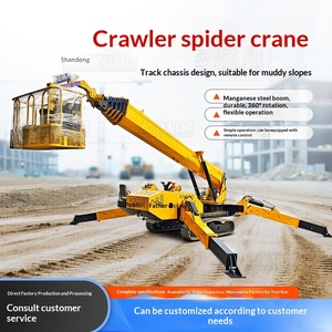 Grúa Araña Autopropulsada de Doble Uso (Eléctrica y de Combustible) de 5 Toneladas con Brazo Telescópico Hidráulico - Product Image 1