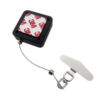 Boîte antivol carrée personnalisée XXH avec logo, câble rétractable et joint métallique pour affichage sécurisé en magasin