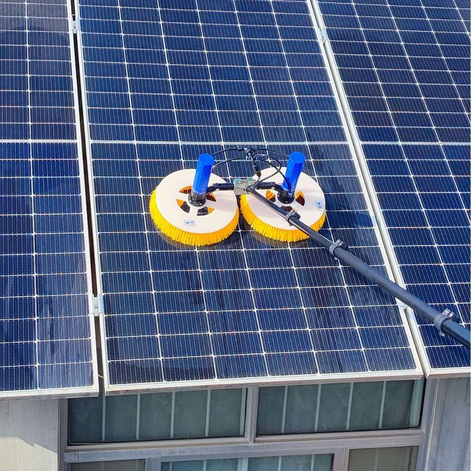 Automatic Solar Panel Roof Cleaning Machine System with Eco-Friendly ...