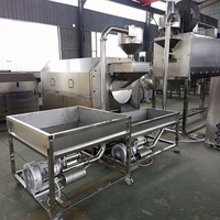 Chaîne de Production de beurre de cacahuètes en acier inoxydable, moulin colloïdal Vertical