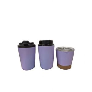 Tasse à café en acier inoxydable avec design classique, plusieurs options de couleurs, pour boissons chaudes et froides, idéale pour les cadeaux d'affaires, mug OEM - Product Image 1
