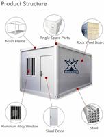 Maison pour chat en acier à montage rapide |   Abri pour chat en conteneur maritime modifié |   Enclos extérieur pour chat à installation rapide, coulissant