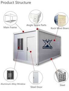 Casetta per Gatti in Container a Montaggio Rapido |   Rifugio per Gatti in Container Marittimo Modificato |   Recinto per Gatti da Interno ed Esterno a Installazione Rapida - Product Image 6