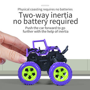 Gros Mini Véhicule Tout-Terrain Bigfoot en Plastique <span class=keywords><strong>Pas</strong></span> <span class=keywords><strong>Cher</strong></span> 360 Degrés 4x4 Camion Monstre à Friction Voiture Jouet à Inertie pour Enfants - Product Image 6