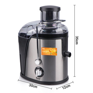 Vente en gros de nouveaux extracteurs de jus électriques multifonctionnels en acier inoxydable et de presse-fruits domestiques en 2026 - Product Image 6